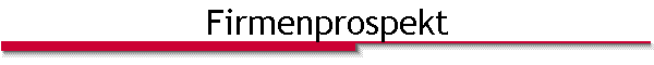 Firmenprospekt